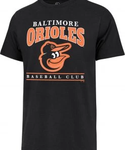 '47 Men's Baltimore Orioles Black Reset Franklin T-Shirt