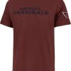 '47 Men's Arizona Cardinals Franklin Fieldhouse Red T-Shirt