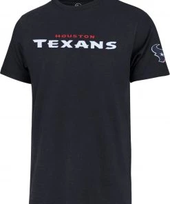 '47 Men's Houston Texans Franklin Fieldhouse Navy T-Shirt