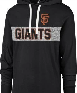 '47 Men's San Francisco Giants Black Franklin Hoodie