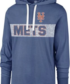 '47 Men's New York Mets Blue Franklin Hoodie