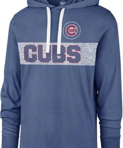'47 Men's Chicago Cubs Blue Franklin Hoodie