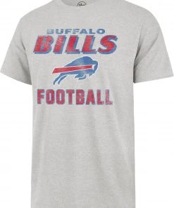 '47 Men's Buffalo Bills Dozer Franklin Grey T-Shirt