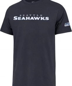 '47 Men's Seattle Seahawks Franklin Fieldhouse Navy T-Shirt
