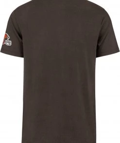 '47 Men's Cleveland Browns Franklin Fieldhouse Brown T-Shirt -Franklin Sport Store unnamed file 1064