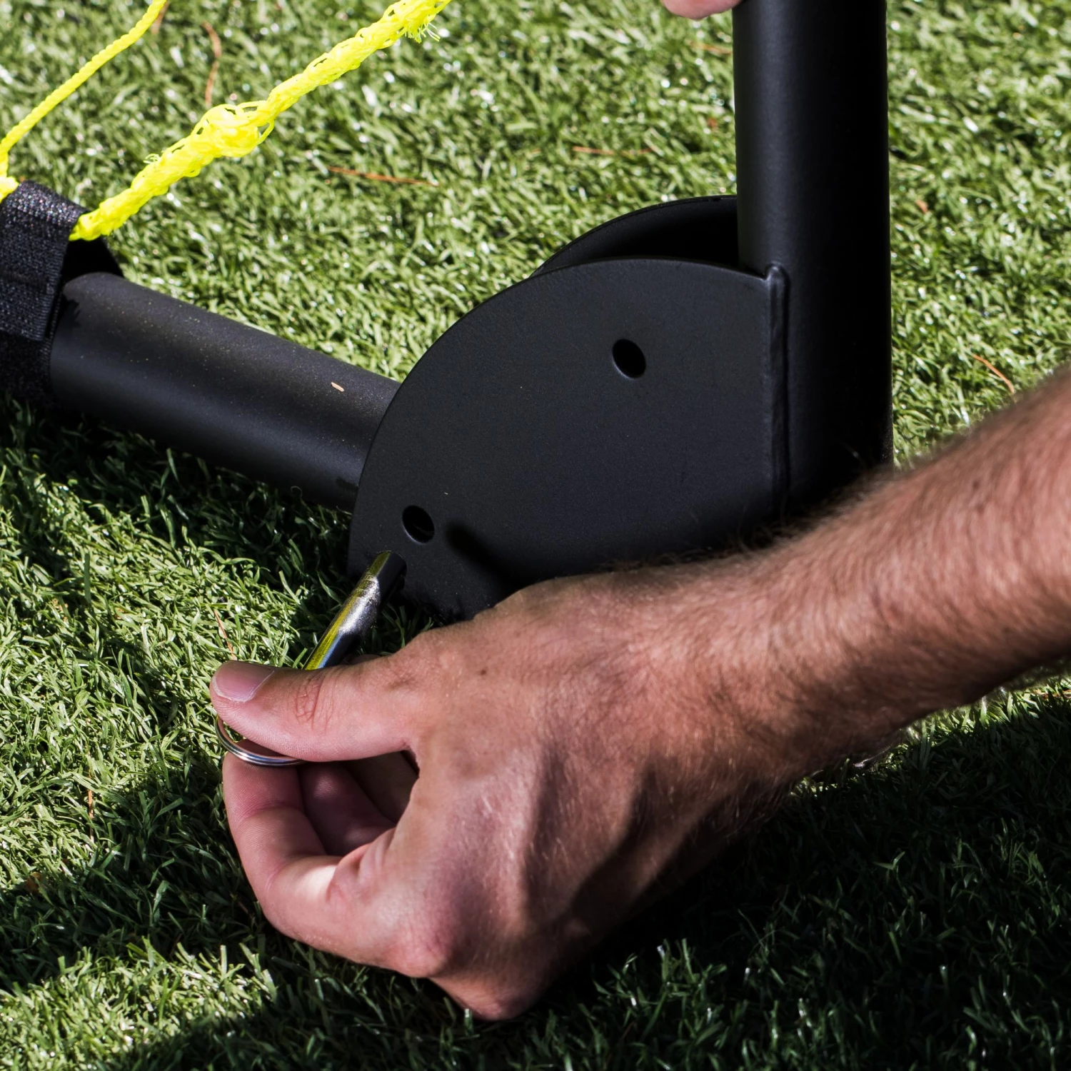 Franklin 10' X 5' Powder-Coated Steel Folding Soccer Goal For Unisex 5 Franklin 10' X 5' Powder-Coated Steel Folding Soccer Goal For Unisex - Image 3