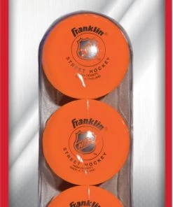 Franklin NHL Hi Density Street Hockey Balls – 3 Pack For Unisex