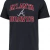 '47 Men's Atlanta Braves Navy Arch Franklin T-Shirt -Franklin Sport Store unnamed file 1137