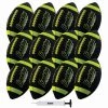 Franklin Grip Rite 100 Junior Football 12 Pack For Unisex Black/lime -Franklin Sport Store unnamed file 1139