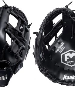 Franklin 11'' Youth Field Master Series Glove For Unisex Black