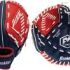 Franklin 13'' Youth Field Master Series Glove For Unisex Navy/red/white