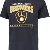'47 Men's Milwaukee Brewers Blue Reset Franklin T-Shirt -Franklin Sport Store unnamed file 1186