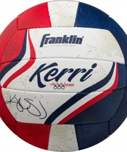 Franklin Kerri Walsh Jennings Official Game Beach Volleyball For Unisex Red White Blue