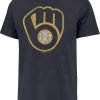 '47 Men's Milwaukee Brewers Blue Premium Franklin T-Shirt -Franklin Sport Store unnamed file 1206