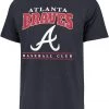 '47 Men's Atlanta Braves Navy Reset Franklin T-Shirt -Franklin Sport Store unnamed file 1210