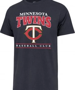 '47 Men's Minnesota Twins Blue Reset Franklin T-Shirt