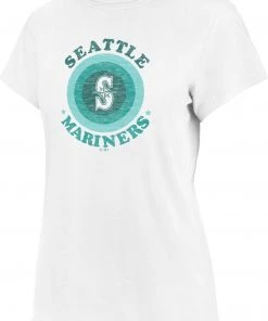 '47 ‘47 Women's Seattle Mariners White Nova Franklin T-Shirt