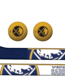 Franklin Buffalo Sabres Mini Hockey Stick & Ball Set For Unisex