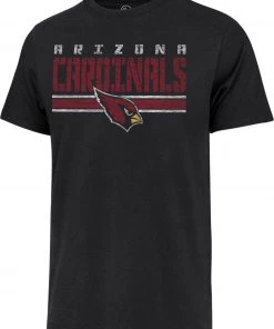 '47 Men's Arizona Cardinals Black Stripe Franklin T-Shirt