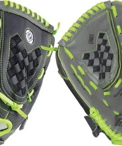 Franklin 11" Girls' Windmill Series Fastpitch Glove Grey/lime