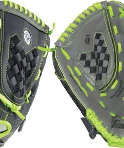 Franklin 12" Girls' Windmill Series Softball Glove Grey/lime