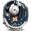 Franklin Youth Houston Astros Teeball Glove And Ball Set For Unisex