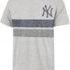 '47 Men's New York Yankees Gray Bars Franklin T-Shirt -Franklin Sport Store unnamed file 1303