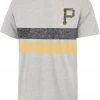 '47 Men's Pittsburgh Pirates Gray Bars Franklin T-Shirt -Franklin Sport Store unnamed file 1313