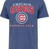 '47 Men's Chicago Cubs Blue Reset Franklin T-Shirt