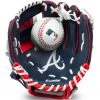 Franklin Youth Atlanta Braves Teeball Glove And Ball Set For Unisex