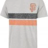 '47 Men's San Francisco Giants Gray Bars Franklin T-Shirt