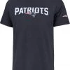 '47 Men's New England Patriots Franklin Fieldhouse Navy T-Shirt