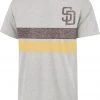 '47 Men's San Diego Padres Gray Bars Franklin T-Shirt -Franklin Sport Store unnamed file 1377