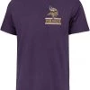 '47 Men's Minnesota Vikings Open Field Franklin Purple T-Shirt