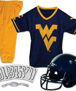 Franklin West Virginia Mountaineers Deluxe Uniform Set For Girls'