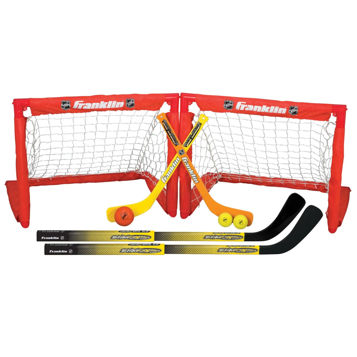 Franklin NHL Indoor Sport 2-in-1 Hockey Set For Unisex 3 Franklin NHL Indoor Sport 2-in-1 Hockey Set For Unisex