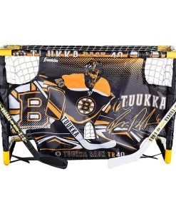 Franklin Tuukka Rask Mini Hockey Goal Set W/ Target For Unisex