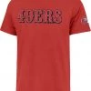 '47 Men's San Francisco 49ers Franklin Fieldhouse Red T-Shirt