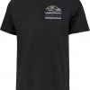 '47 Men's Baltimore Ravens Open Field Franklin Black T-Shirt