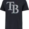 '47 Men's Tampa Bay Rays Navy Premium Franklin T-Shirt -Franklin Sport Store unnamed file 1508
