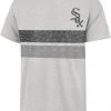 '47 Men's Chicago White Sox Gray Bars Franklin T-Shirt