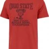 '47 ‘47 Men's Ohio State Buckeyes Racer Red Playoff Franklin T-Shirt -Franklin Sport Store unnamed file 1565
