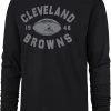 '47 Men's Cleveland Browns Overcast Franklin Black Long Sleeve T-Shirt -Franklin Sport Store unnamed file 1575