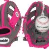 Franklin 9.5" Girls' Tee Ball RTP Series Glove W/ Ball Grey/pink -Franklin Sport Store unnamed file 1577