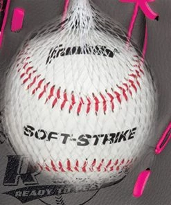 Franklin 9.5" Girls' Tee Ball RTP Series Glove W/ Ball Grey/pink -Franklin Sport Store unnamed file 1583