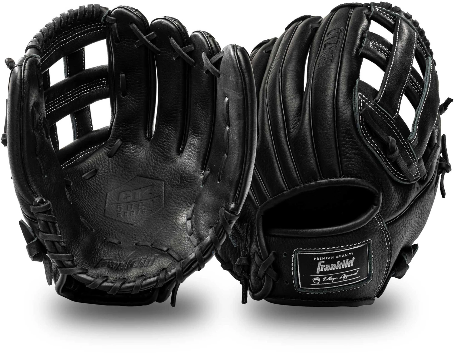 Franklin 11.5" CTZ5000 Fielding Glove For Unisex Black 2 Franklin 11.5" CTZ5000 Fielding Glove For Unisex Black