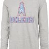 '47 Men's Tennessee Titans Replay Franklin Legacy Grey Long Sleeve T-Shirt -Franklin Sport Store unnamed file 1645