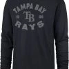 '47 Men's Tampa Bay Rays Blue Franklin Overcast Long Sleeve Shirt
