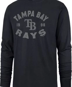 '47 Men's Tampa Bay Rays Blue Franklin Overcast Long Sleeve Shirt
