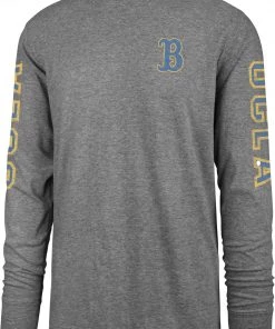 '47 ‘47 Men's UCLA Bruins Grey Triple Threat Franklin Long Sleeve T-Shirt